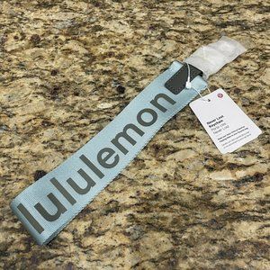 Lululemon Never Lost Key Chain Ice Blue NEW